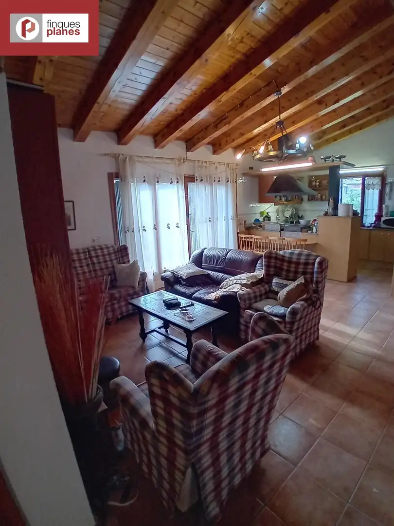 Living room of Houses for sale in Cabó  with Private garden and Furnished