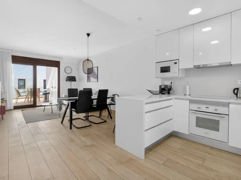 Kitchen of Attic for sale in Torrevieja  with Air Conditioner, Heating and Furnished