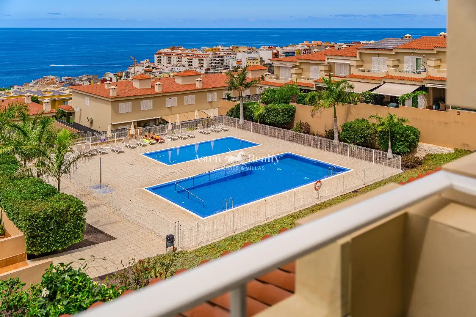 Exterior view of Detached homes for sale in Santiago del Teide  with Air Conditioner, Private garden and Terrace