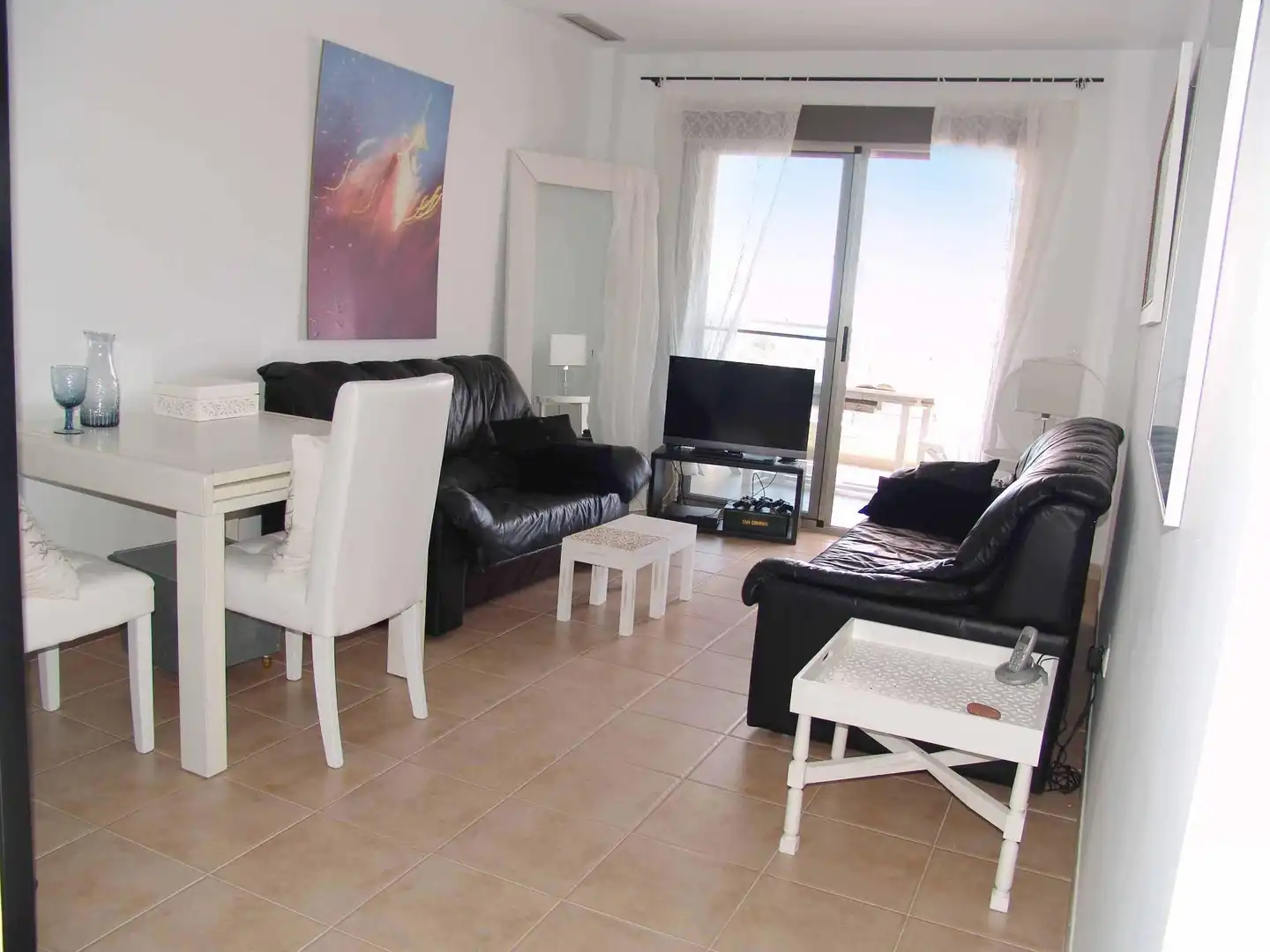 Sala de estar de Piso en venta en Elche / Elx con Aire acondicionado, Calefacción y Terraza