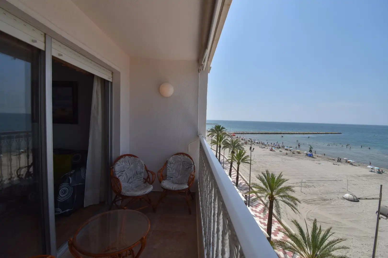Dormitori de Apartament de lloguer en Santa Pola amb Aire condicionat, Calefacció i Terrassa