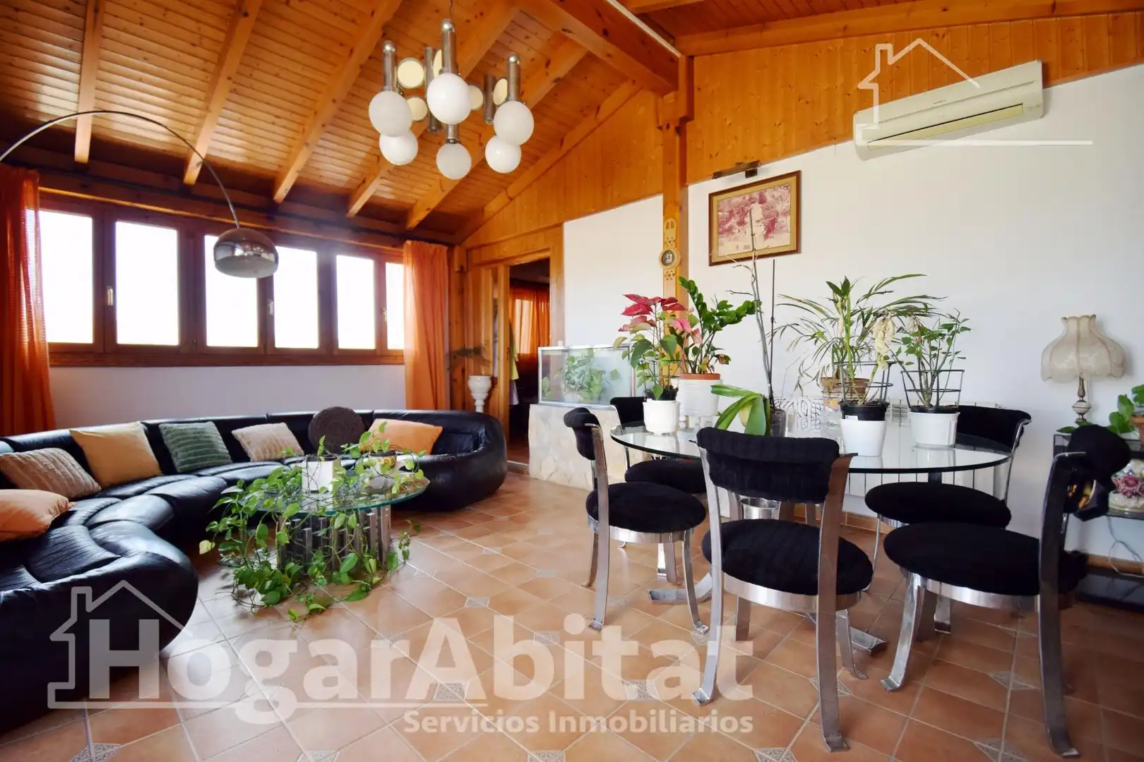 Living room of Houses for sale in Vila-real  with Air Conditioner, Private garden and Terrace