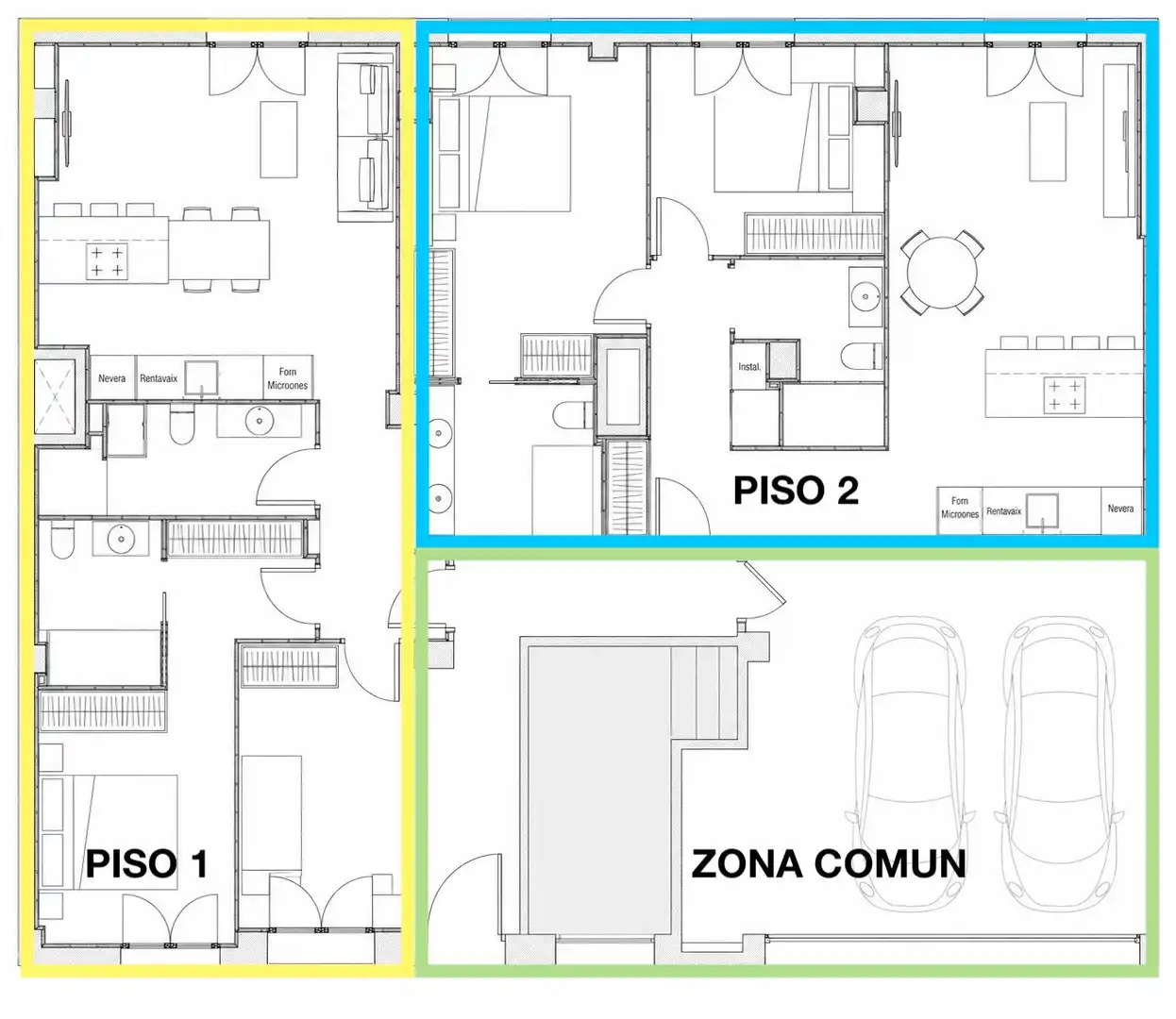 Bajo con terraza en venta en Hostal
