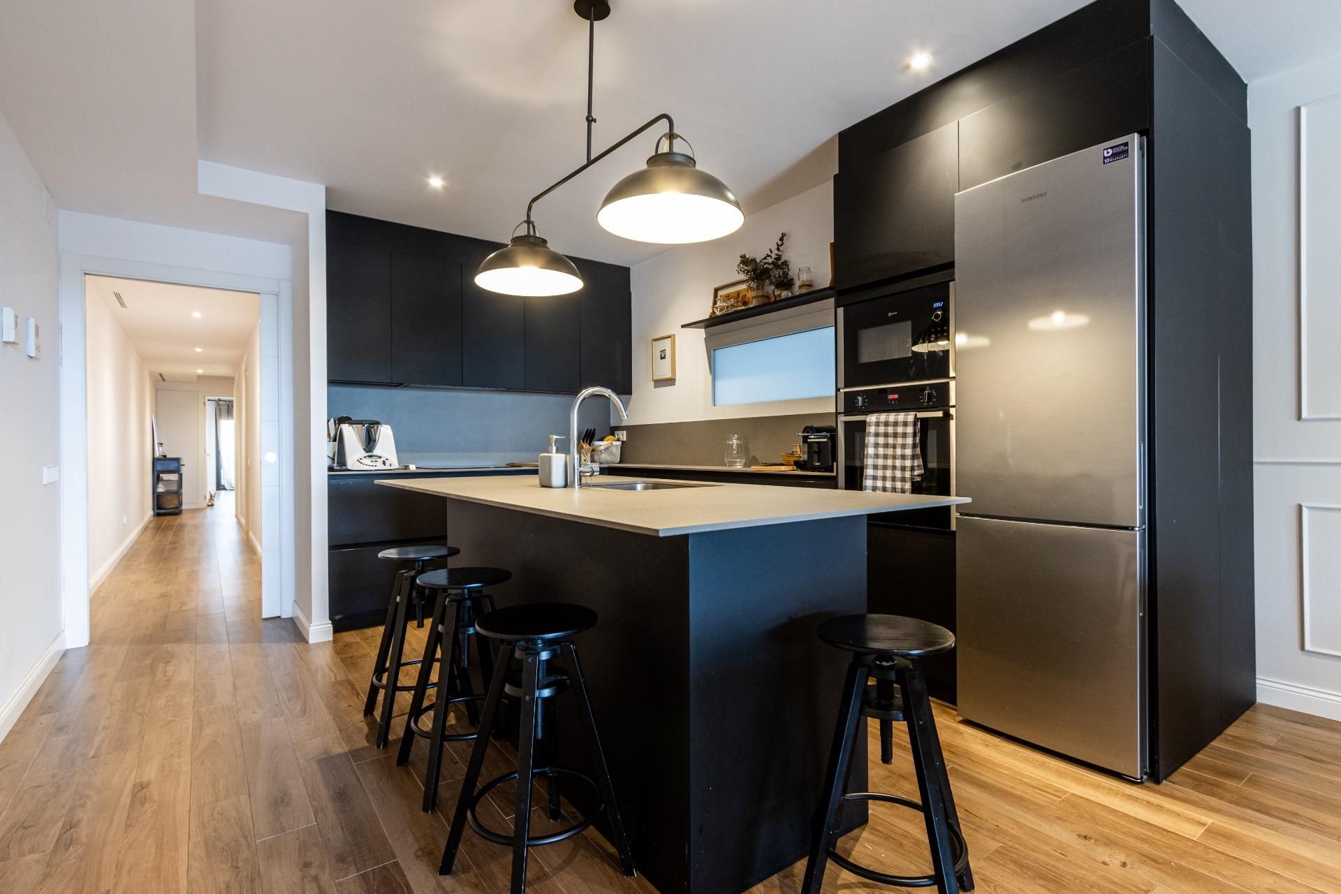Kitchen of Flat for sale in Terrassa  with Air Conditioner, Heating and Terrace
