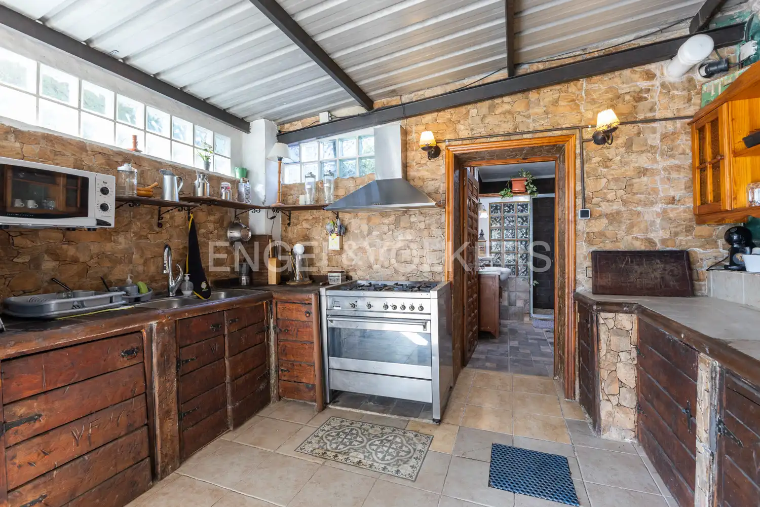 Cocina de Casa o chalet en venta en Pedralba con Aire acondicionado, Calefacción y Jardín privado