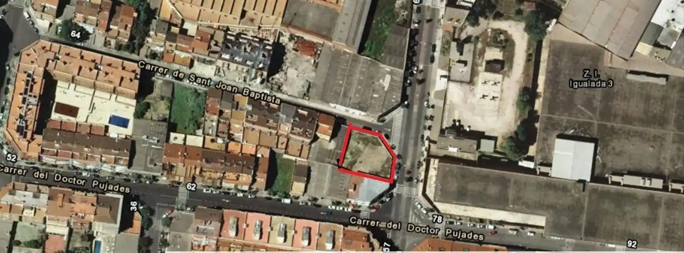 Vista exterior de Residencial en venda en Igualada