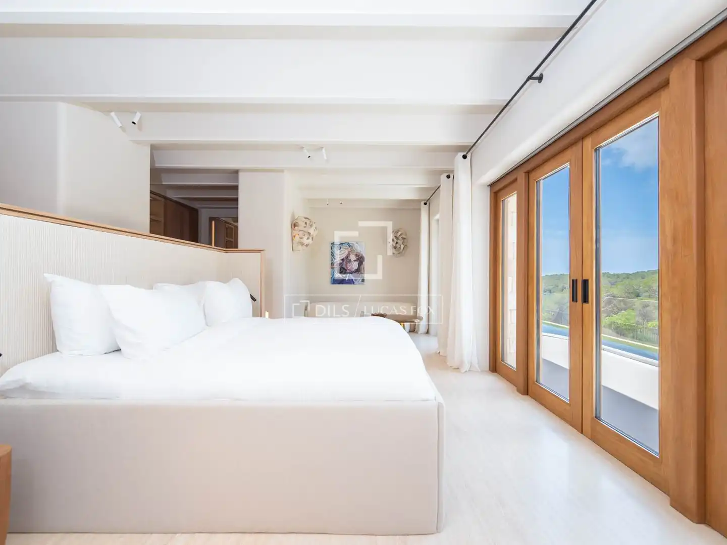 Habitación de Casa o chalet en venta en Santa Eulària des Riu con Aire acondicionado, Calefacción y Jardín privado