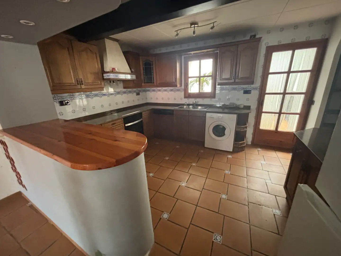 Cocina de Casa adosada en venta en Sarroca de Lleida con Calefacción, Terraza y Amueblado