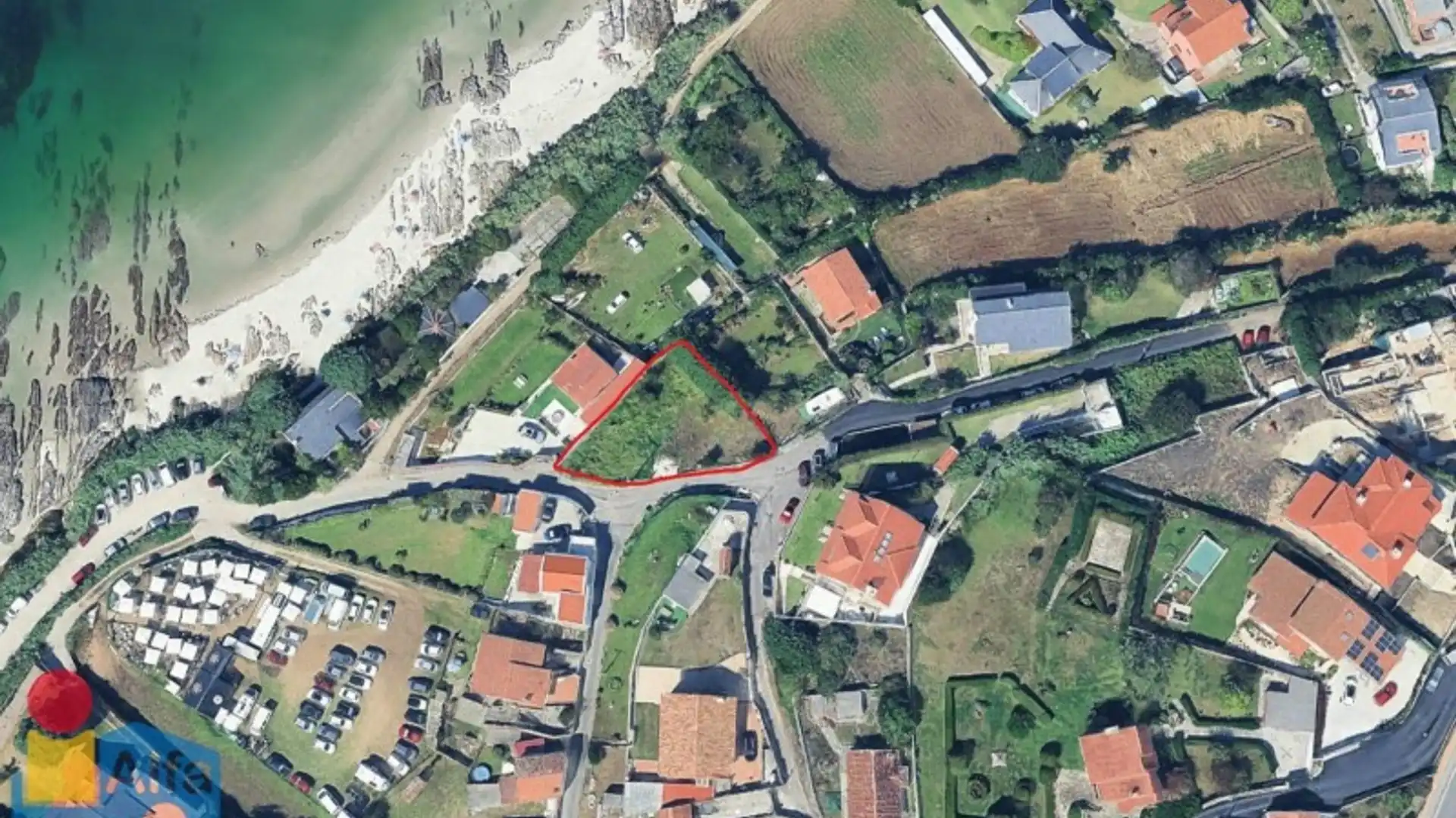 Vista exterior de Terreno en venta en Nigrán