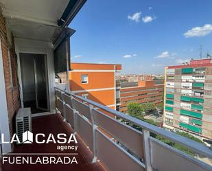 Balcony of Flat for sale in Fuenlabrada  with Air Conditioner and Terrace