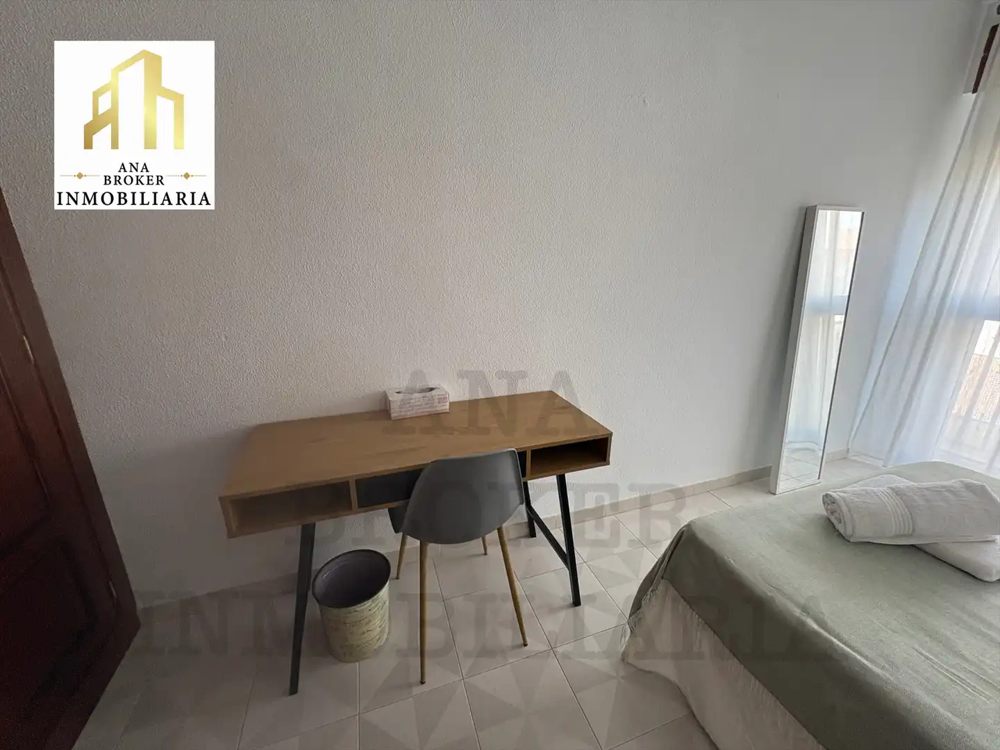 Schlafzimmer von Wohnung zur Miete in Ronda mit Möbliert