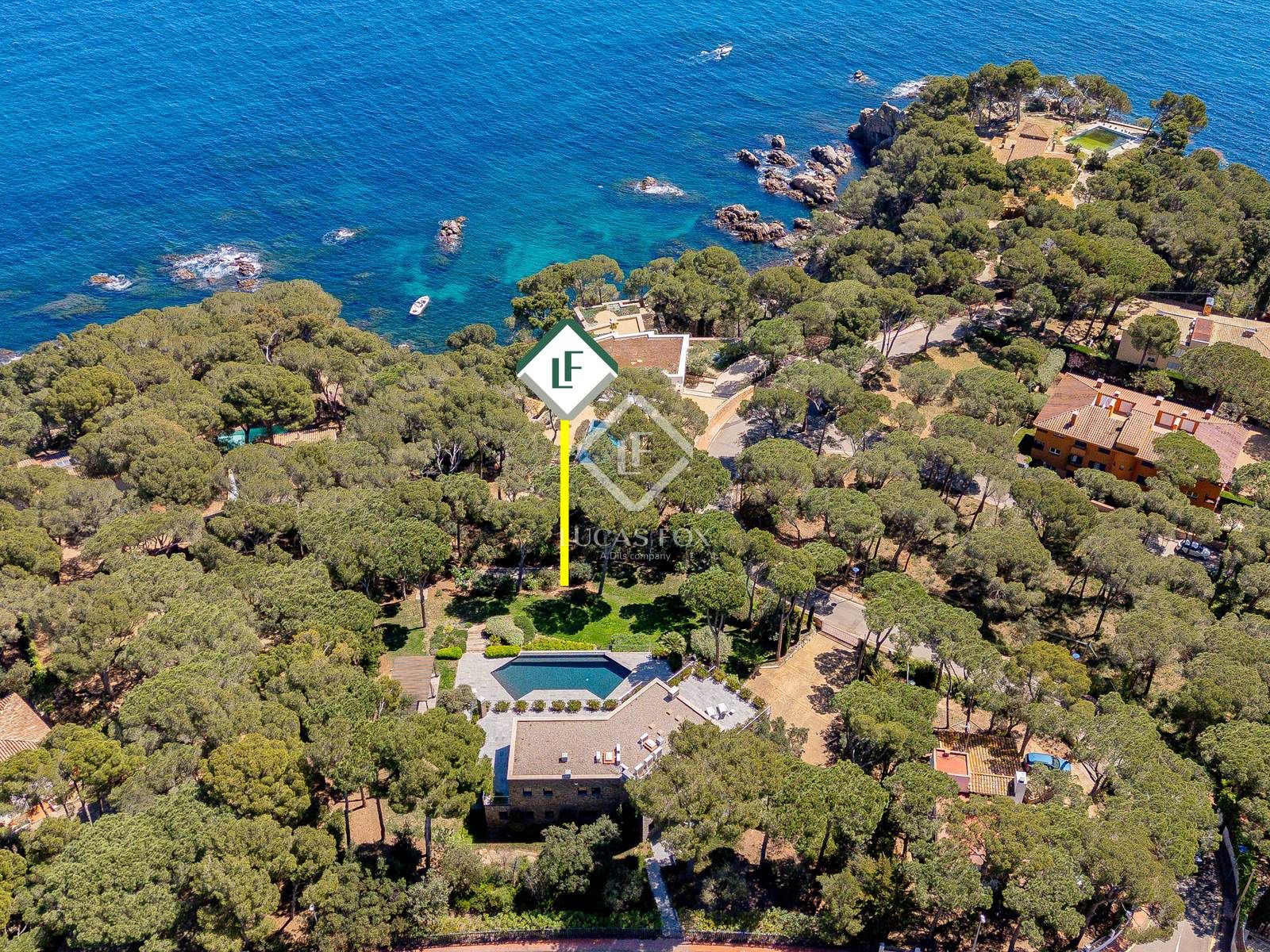 Garden of House or chalet for sale in Palafrugell  with Air Conditioner, Heating and Private garden