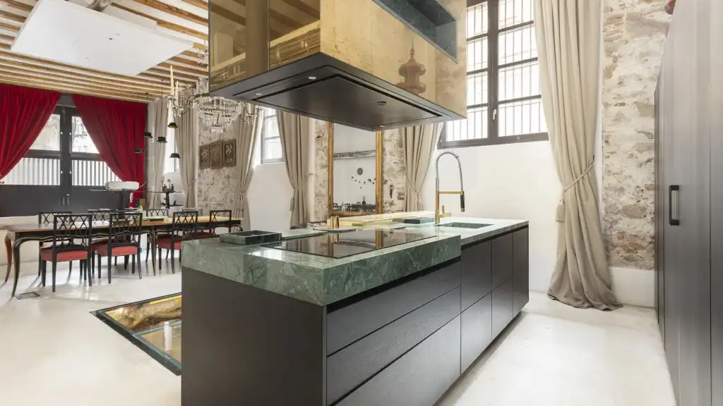 Cocina de Apartamento en venta en Barcelona con Aire acondicionado y Calefacción