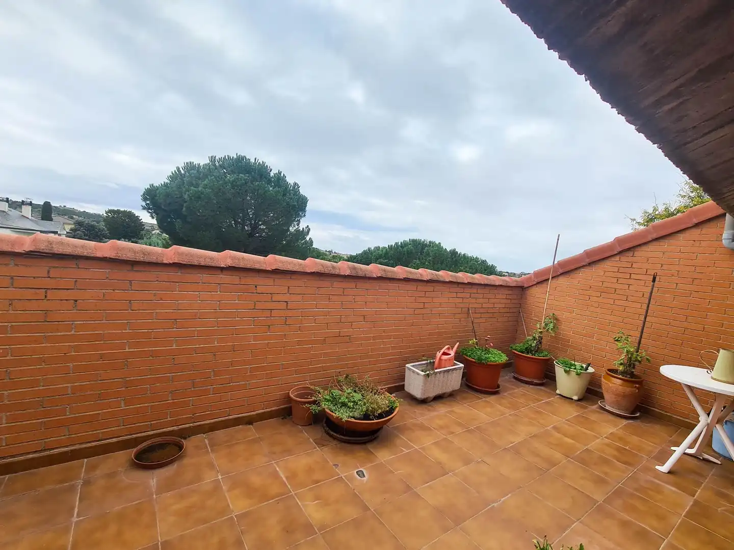 Terraza de Casa o chalet en venta en El Casar con Terraza, Trastero y Piscina