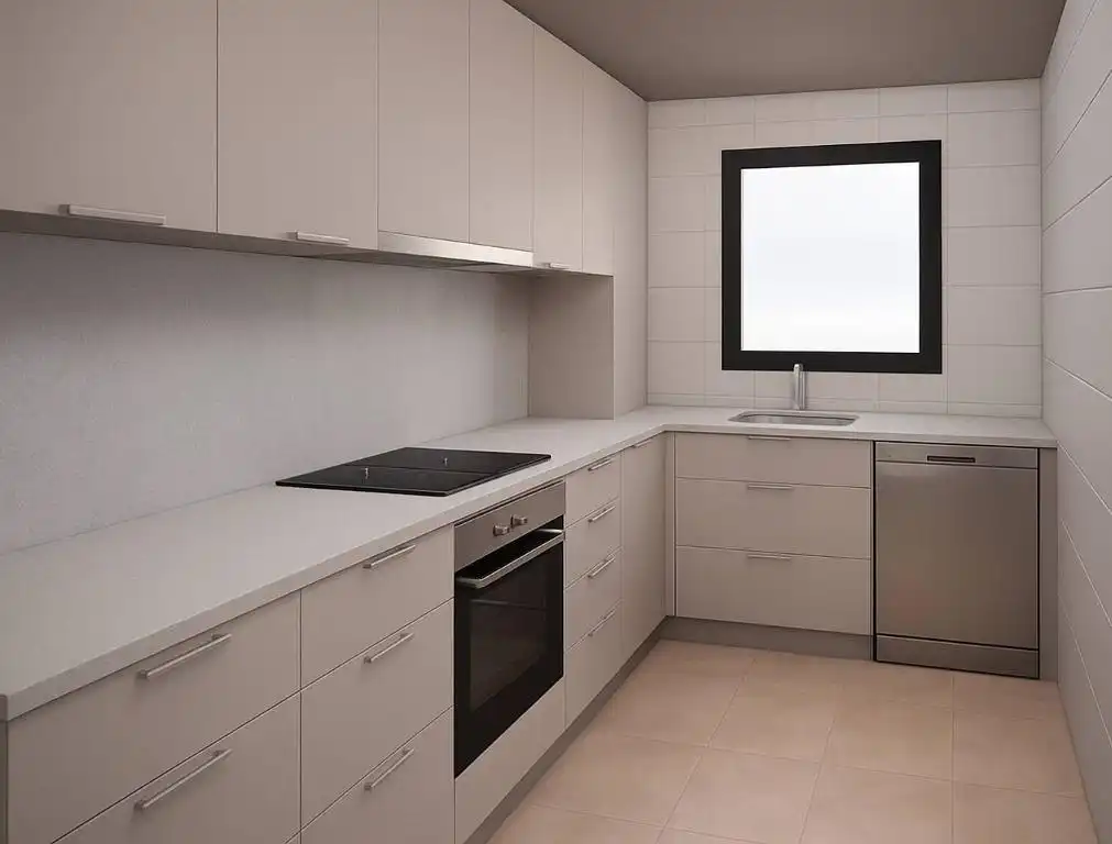 Cuina de Planta baixa en venda en Balaguer amb Calefacció, Parquet i Piscina comunitària