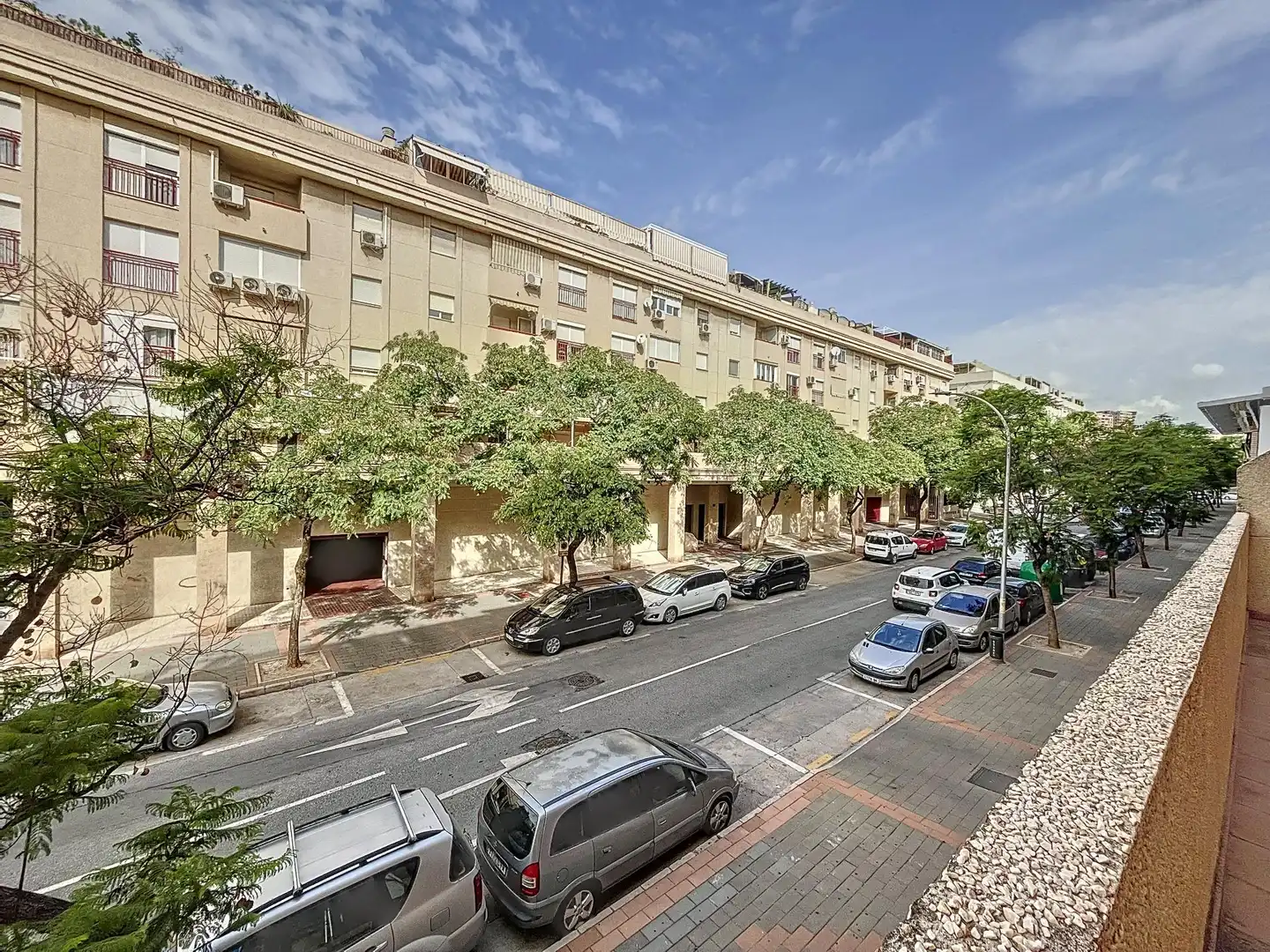 Vista exterior de Pis per a compartir en Málaga amb Terrassa, Moblat i Rentadora