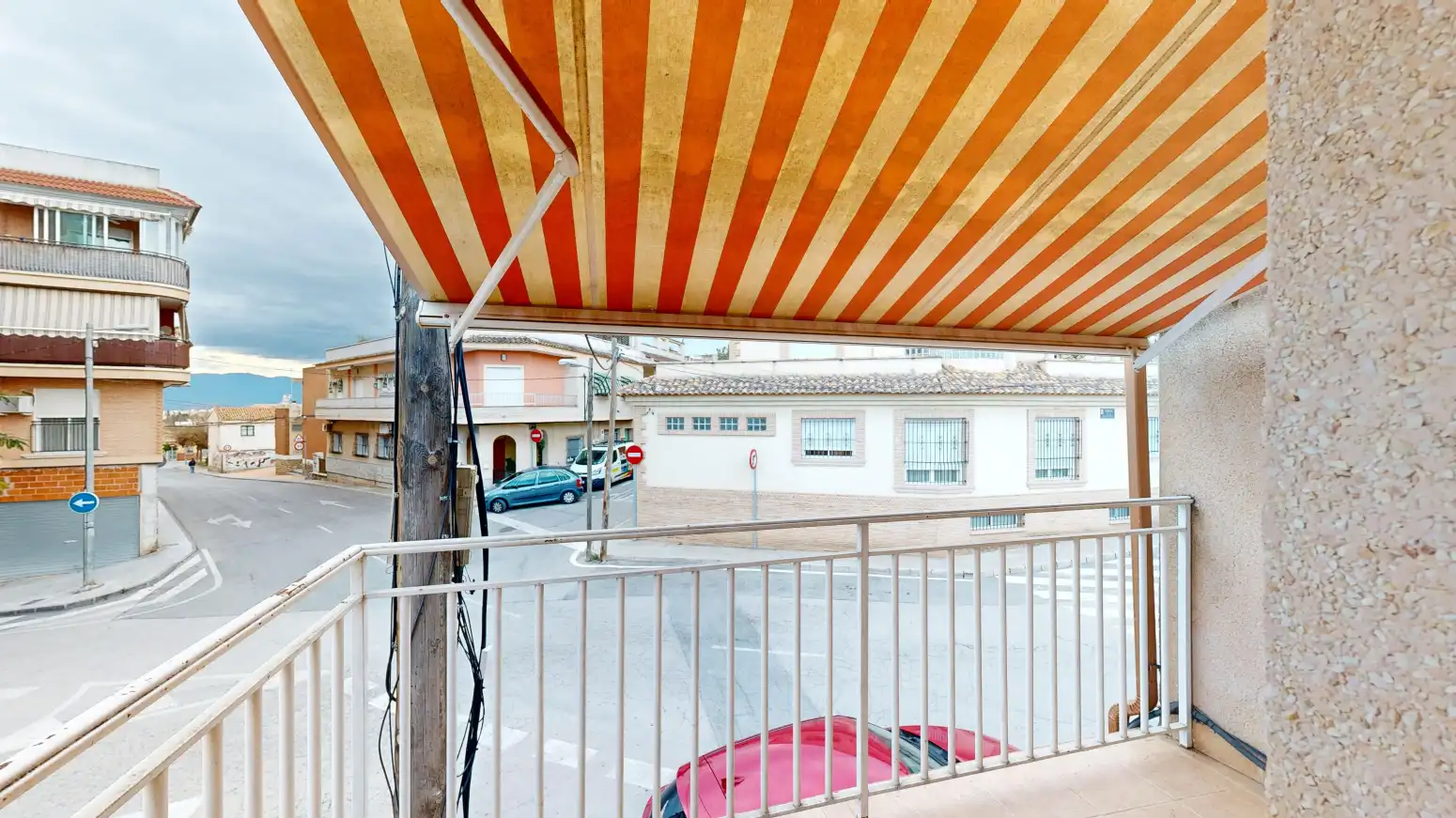Vista exterior de Casa adosada en venta en Murcia con Terraza y Balcón