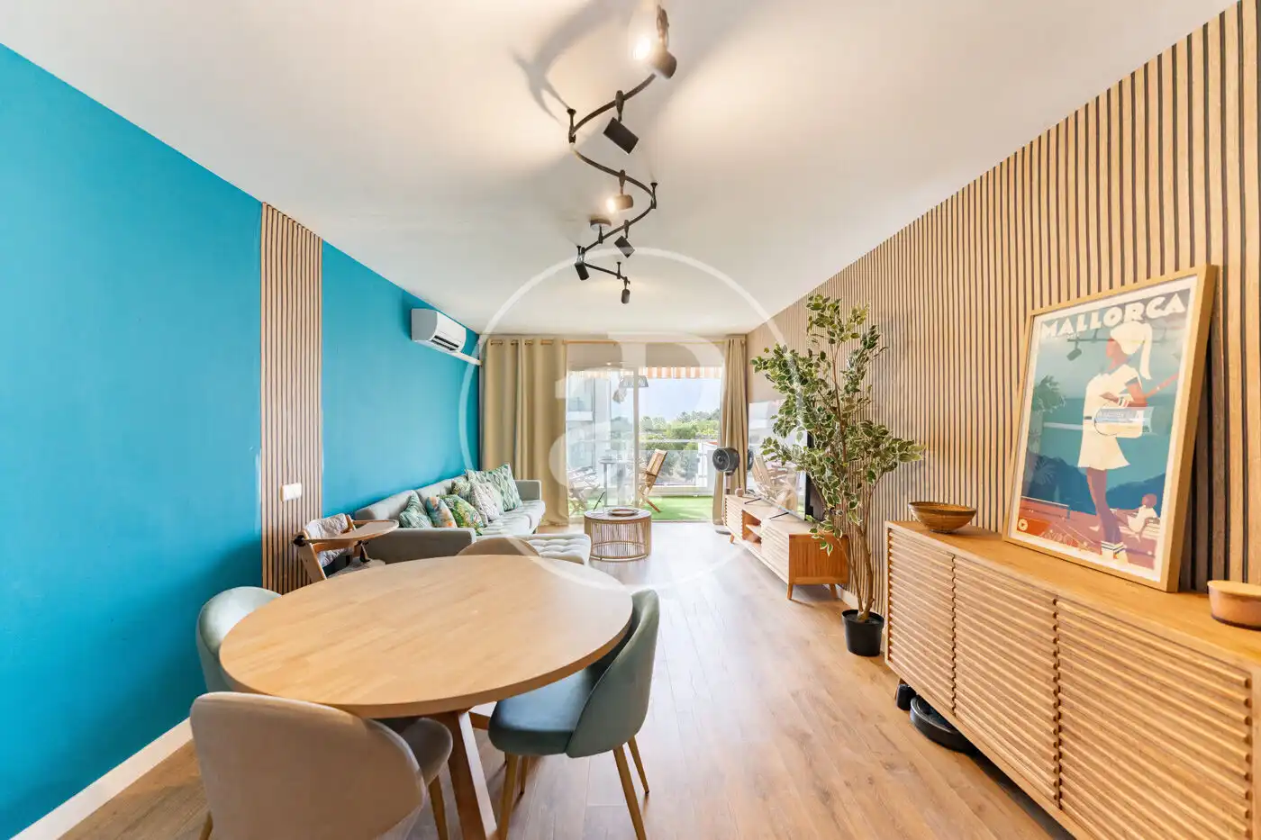 Living room of Attic for rent in  Palma de Mallorca  with Air Conditioner, Heating and Terrace