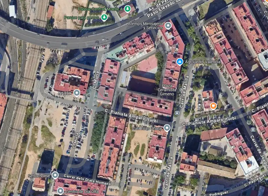Vista exterior de Piso en venta en Valencia