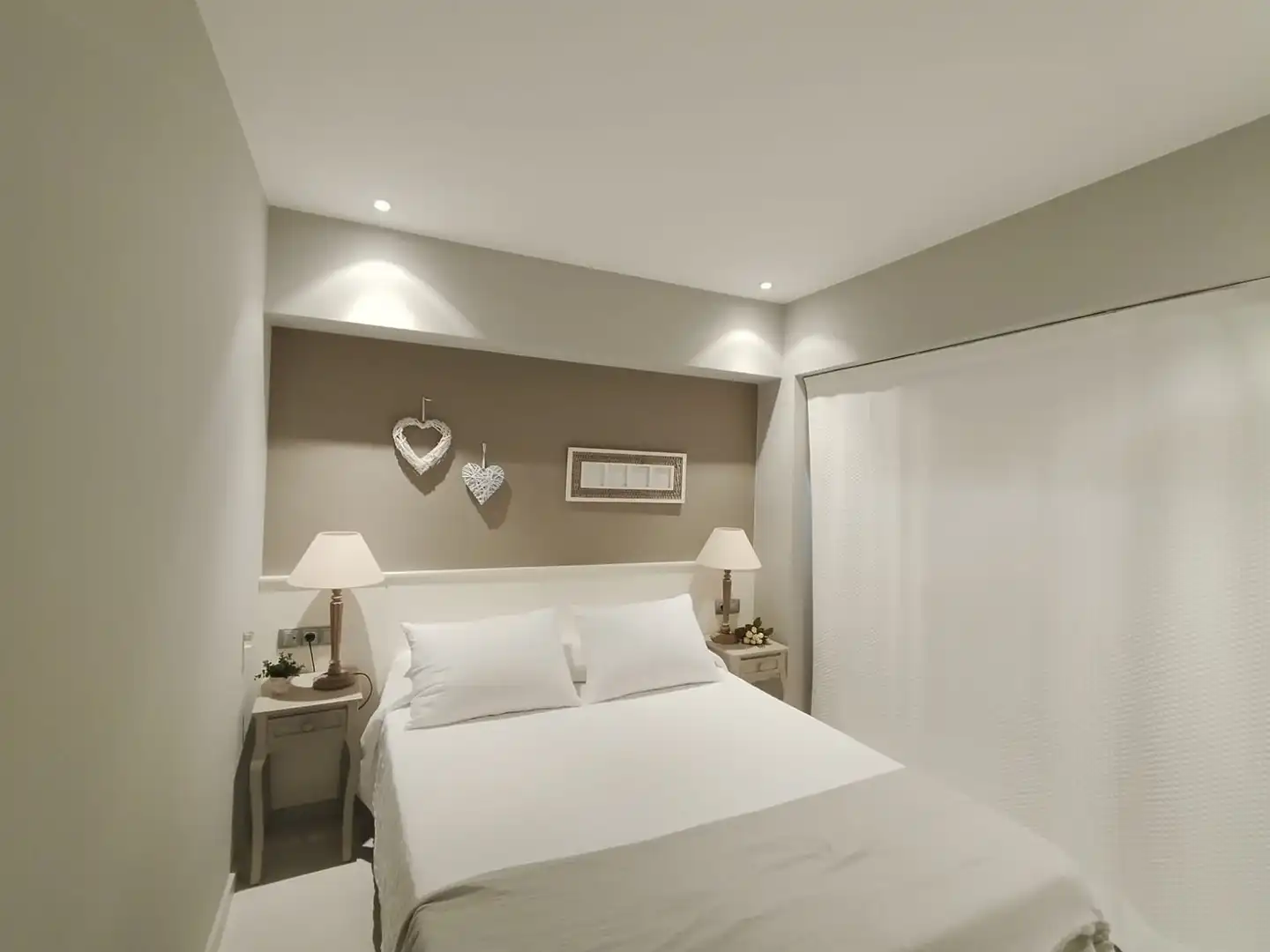 Schlafzimmer von Wohnung zum Verkauf in Palamós mit Klimaanlage, Heizung und Terrasse