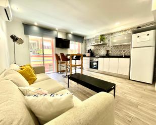 Living room of Planta baja for sale in Alicante / Alacant  with Air Conditioner and Balcony