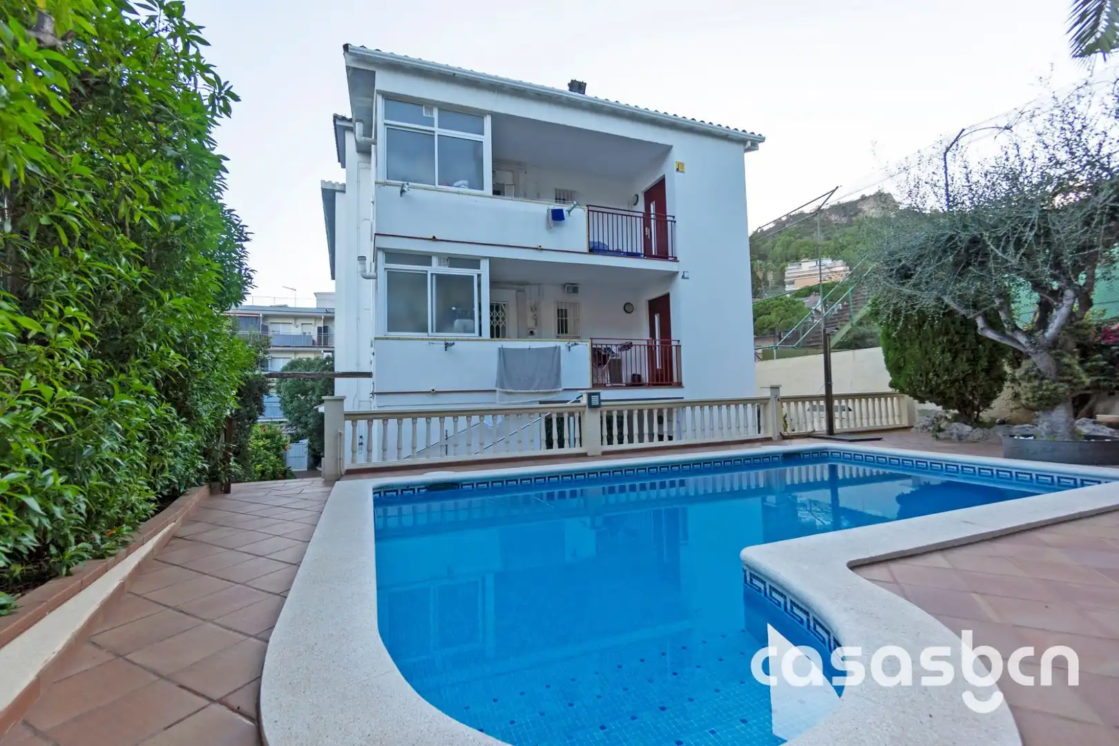 Exterior view of Houses for sale in Castelldefels  with Air Conditioner, Heating and Private garden