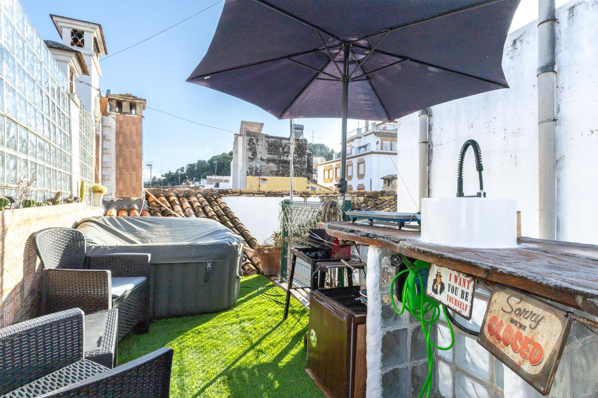 Vista exterior de Dúplex en venda en Oliva amb Aire condicionat i Terrassa