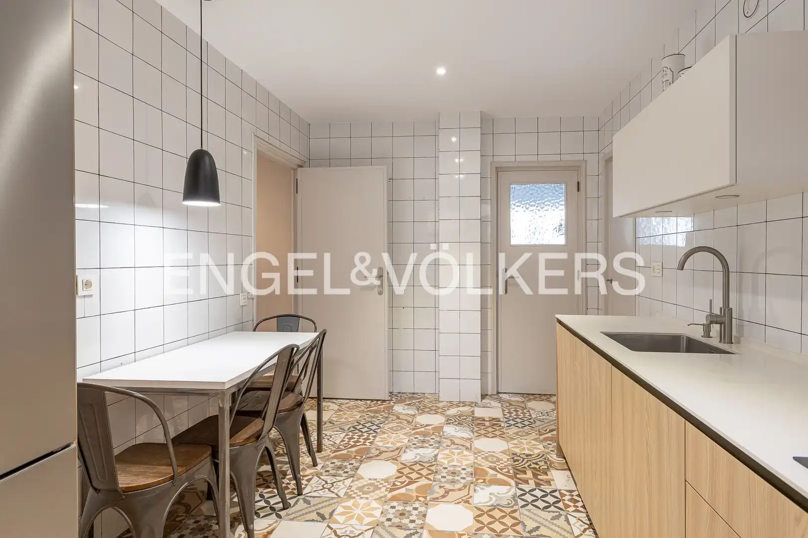 Cocina de Piso de alquiler en Madrid con Aire acondicionado, Calefacción y Terraza