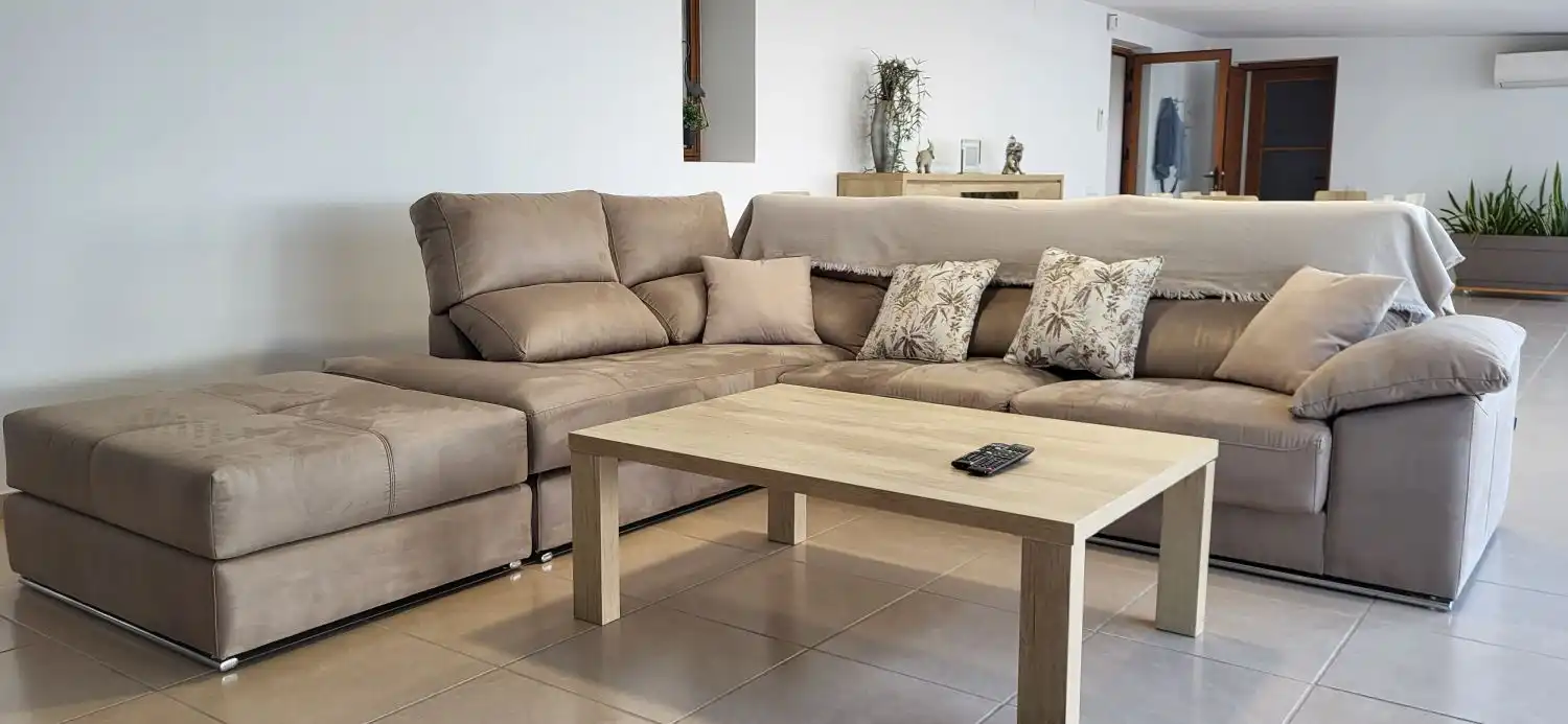 Wohnzimmer von Haus oder Chalet zum Verkauf in Deltebre mit Klimaanlage und Abstellraum