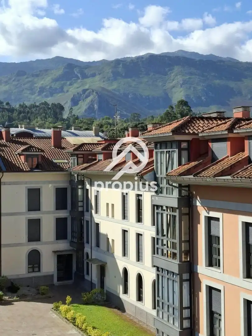Exterior view of Flat for sale in Llanes  with Heating and Furnished