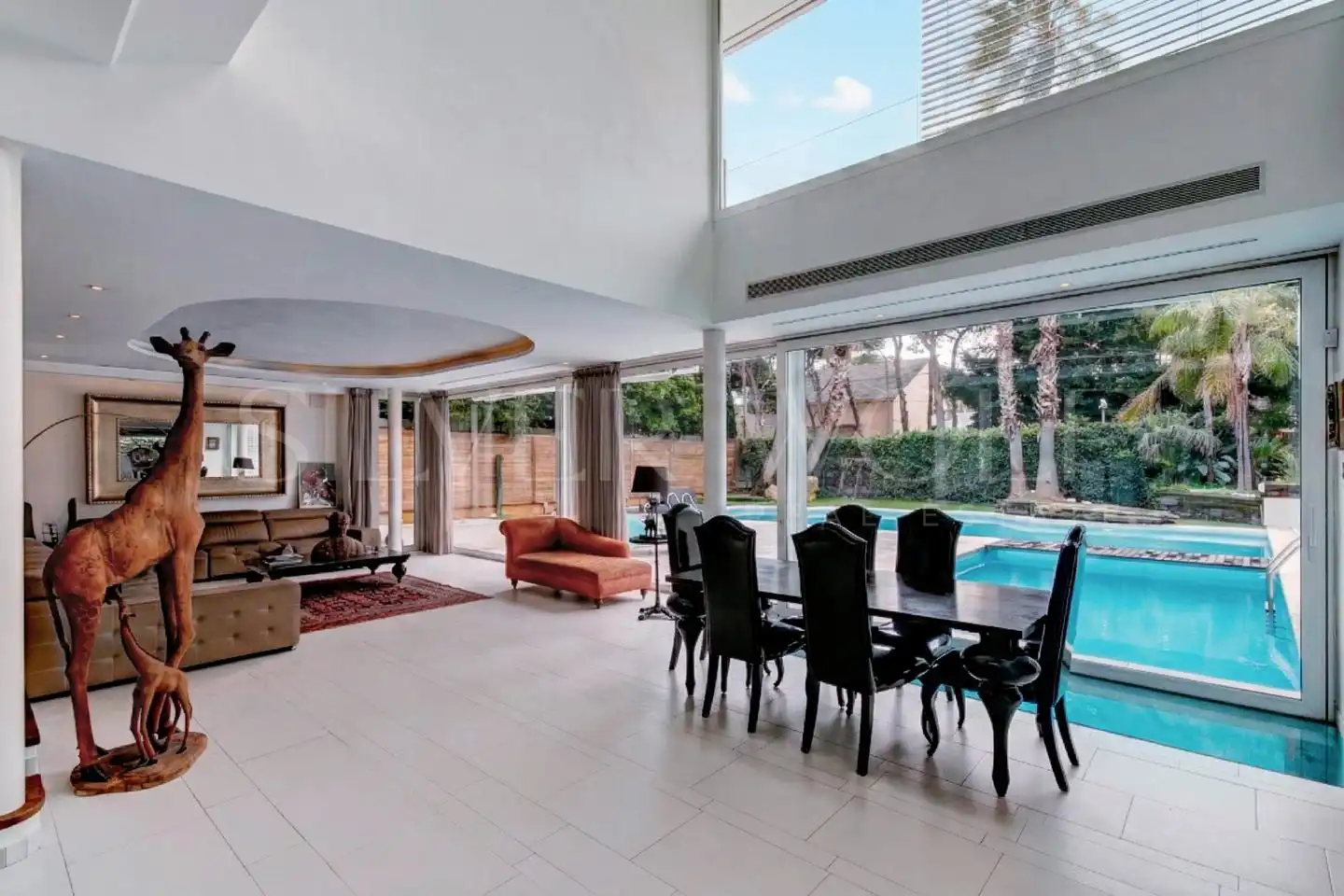 Dining room of Houses for sale in Castelldefels  with Air Conditioner, Heating and Private garden
