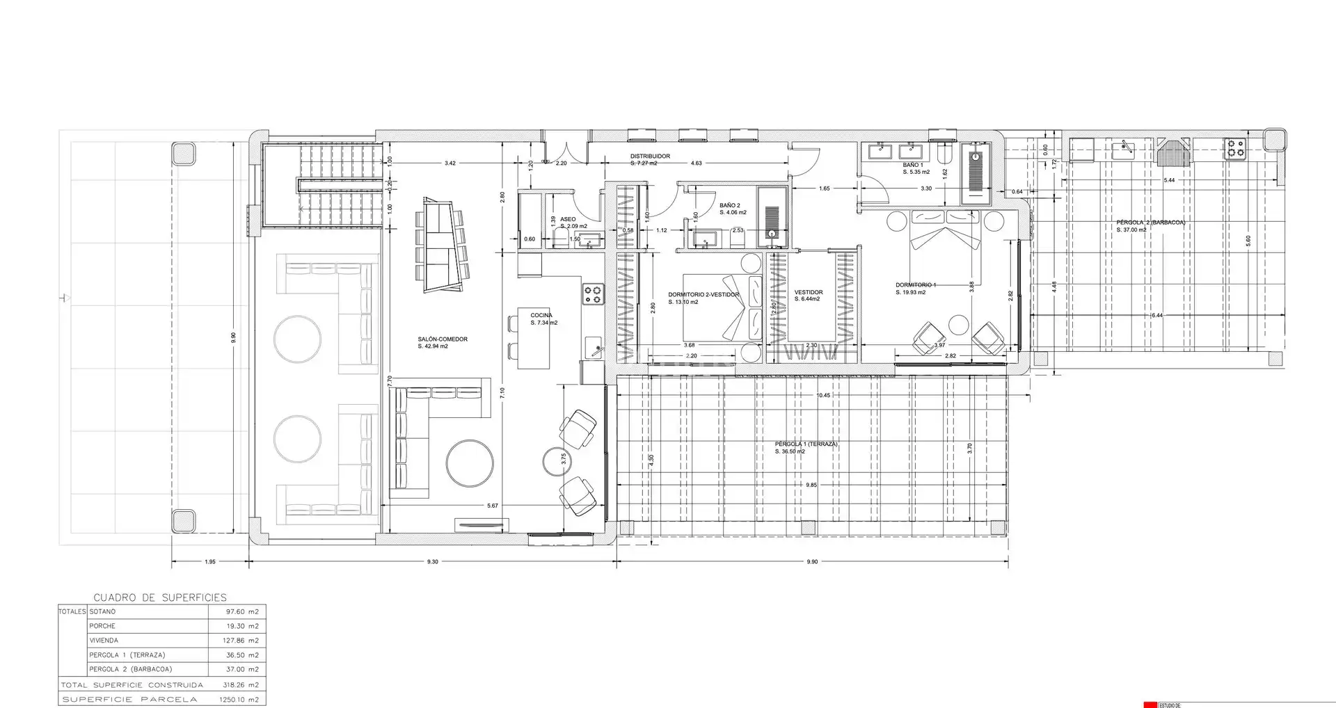 Detached house with terrace for sale in Pedreguer, imagen 6