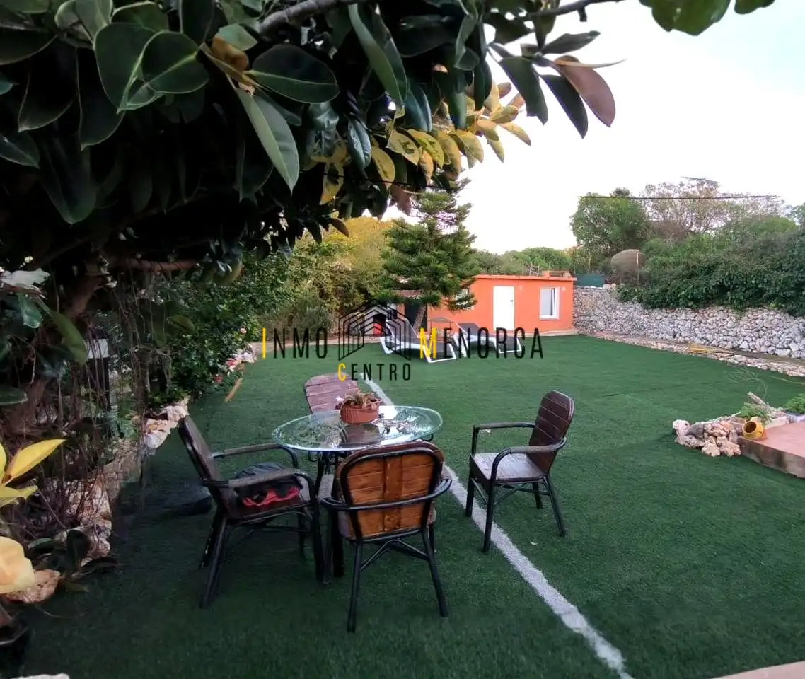 Jardín de Finca rústica en venta en Sant Lluís con Aire acondicionado, Jardín privado y Terraza