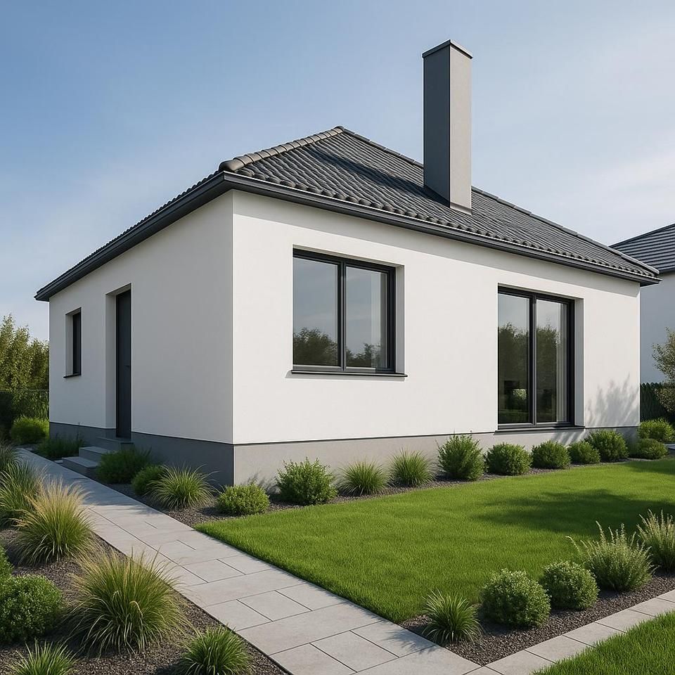 Vista exterior de Casa o xalet en venda en Bergondo amb Jardí privat i Terrassa