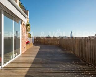 Terrassa de Àtic de lloguer en  Barcelona Capital amb Aire condicionat, Calefacció i Parquet