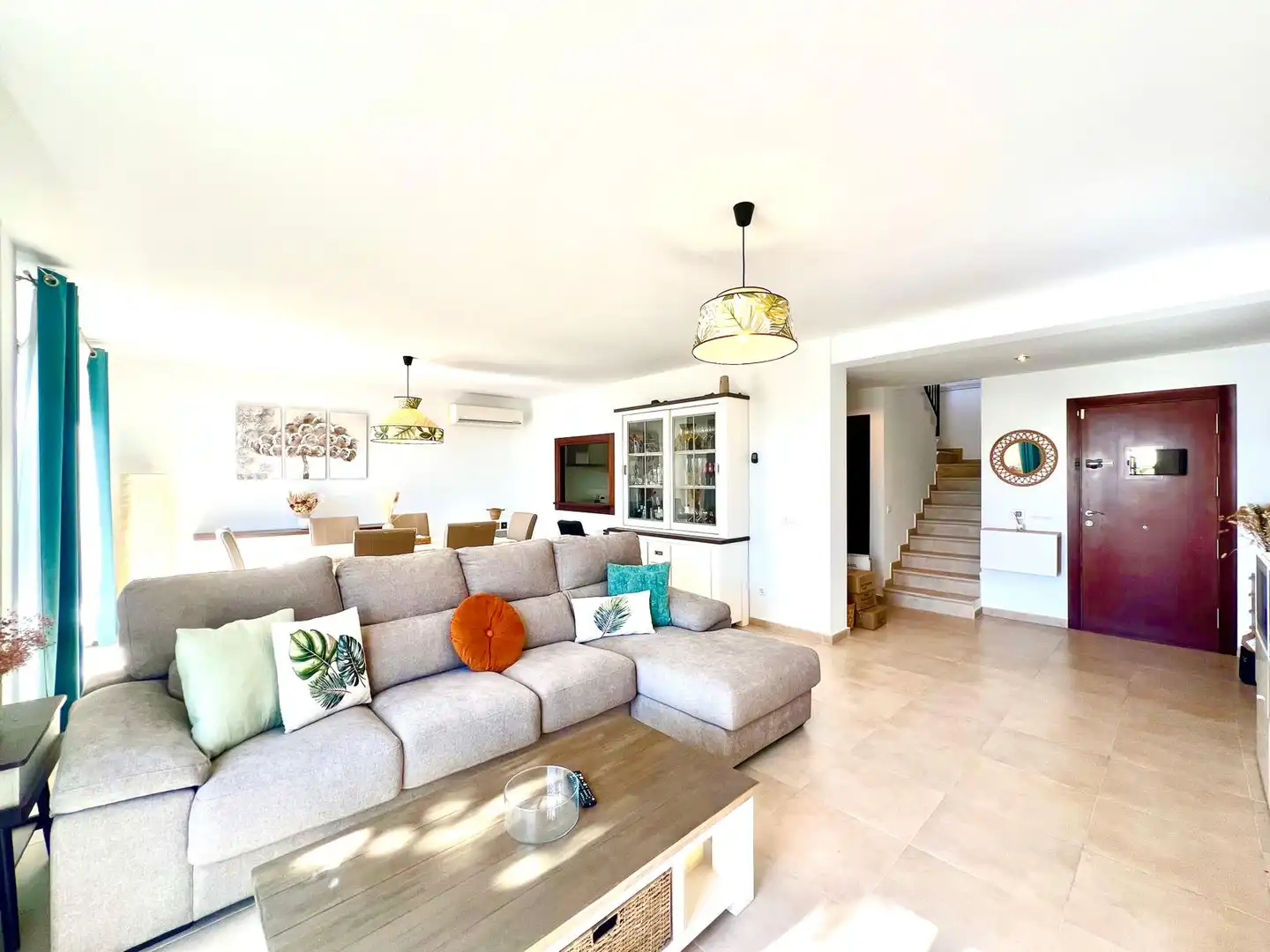 Sala de estar de Ático en venta en Marbella con Aire acondicionado, Calefacción y Terraza