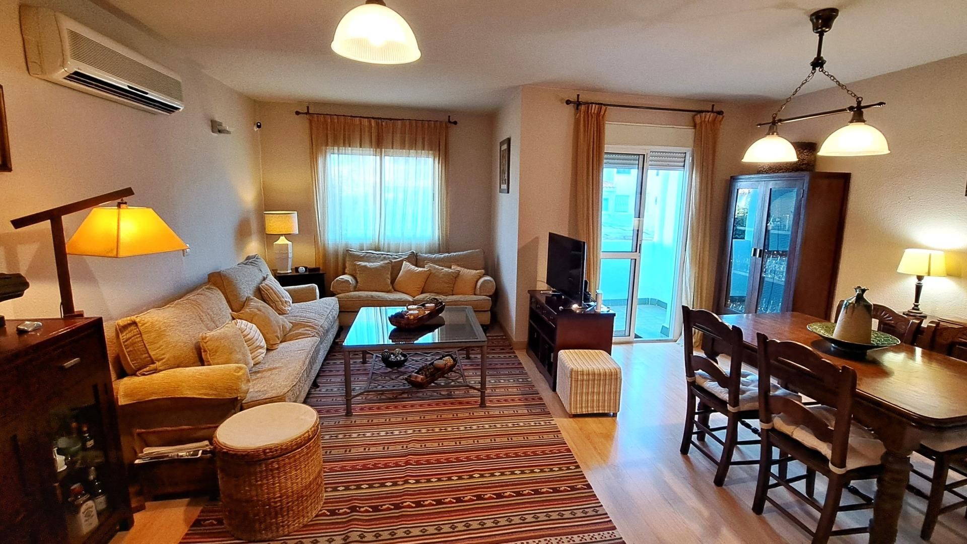 Living room of Single-family semi-detached for sale in Tomares  with Air Conditioner, Heating and Private garden