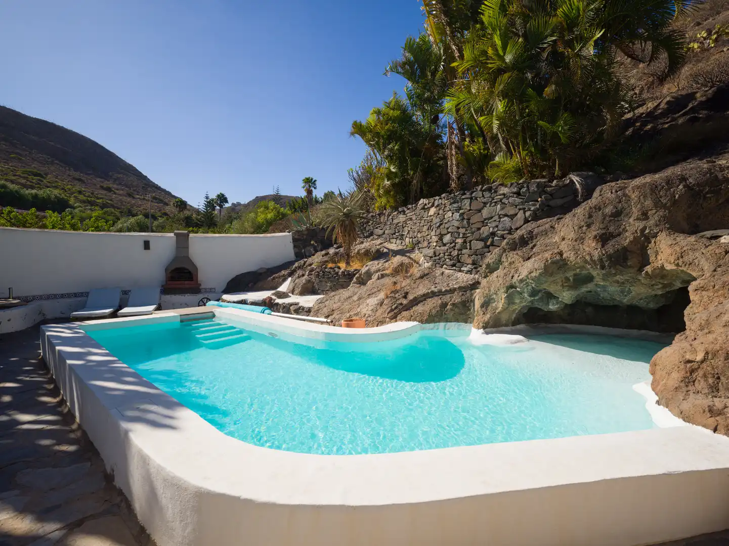 Swimming pool of Houses for sale in Telde  with Heating, Private garden and Parquet flooring