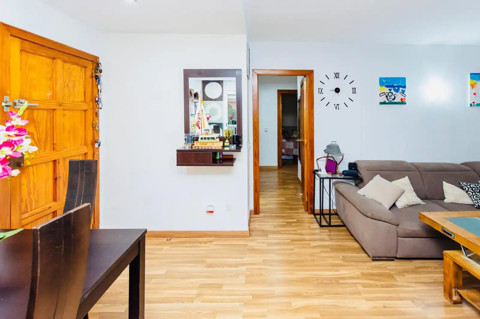 Sala de estar de Planta baja en venta en Calvià con Aire acondicionado y Parquet