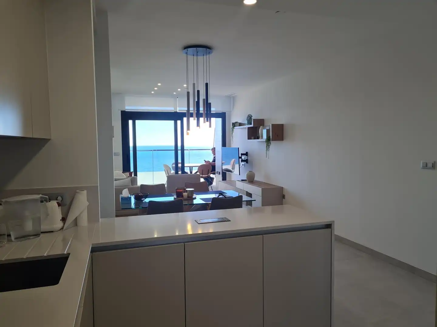 Cocina de Apartamento en venta en Benidorm con Aire acondicionado, Calefacción y Terraza