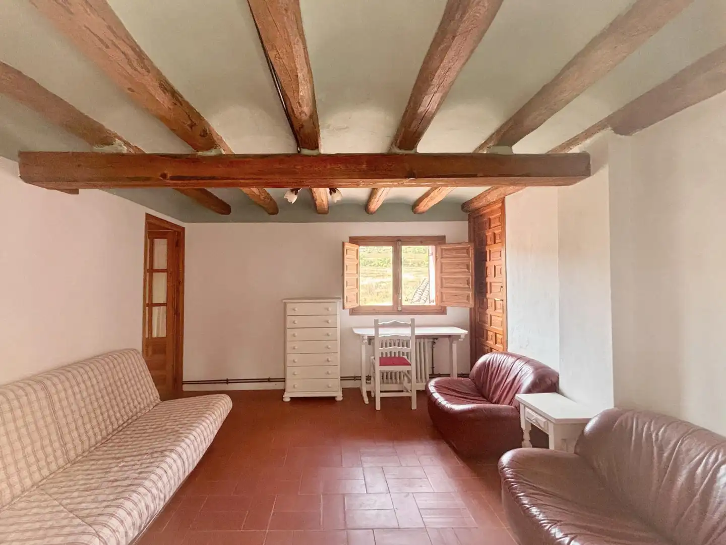Living room of Country homes for sale in Querol  with Heating, Terrace and Swimming Pool