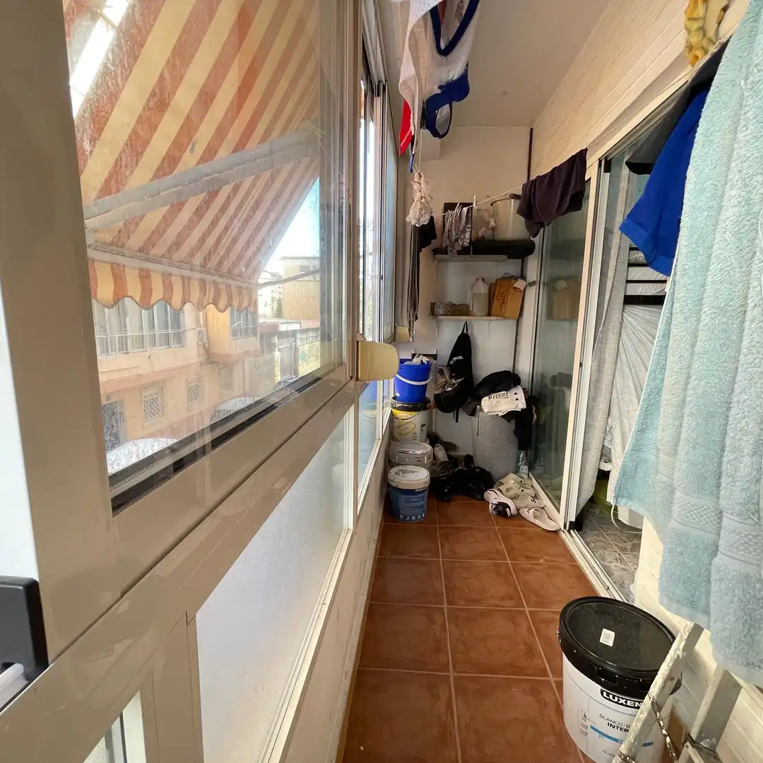 Terraza de Piso en venta en Villajoyosa / La Vila Joiosa con Aire acondicionado y Amueblado