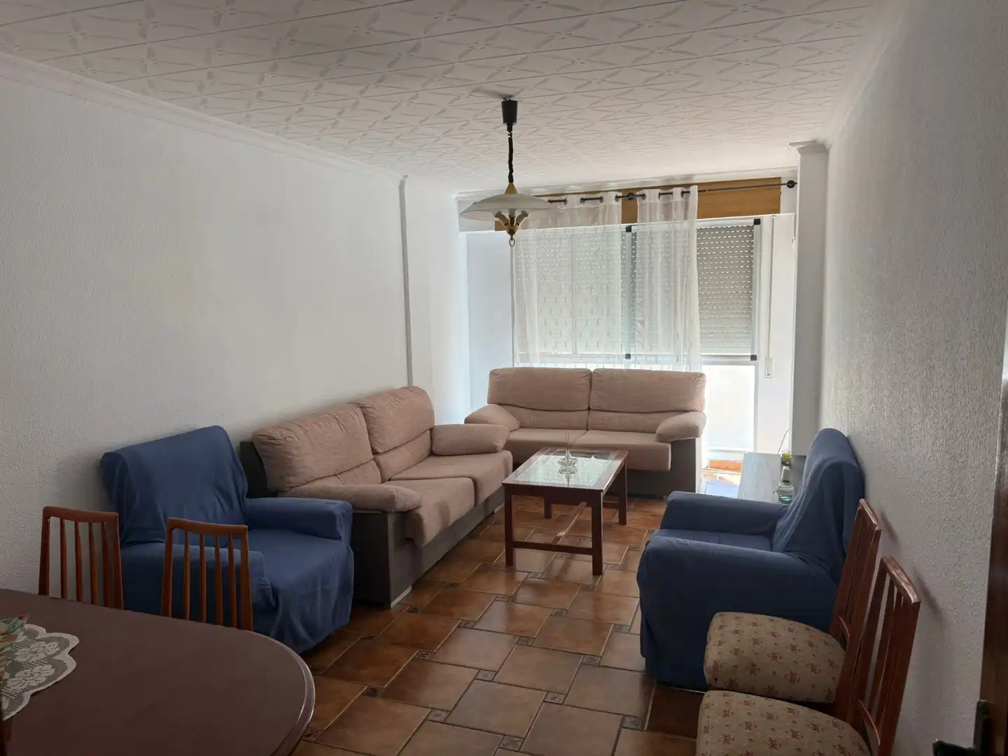 Living room of Flat for sale in Redován  with Air Conditioner, Furnished and Balcony