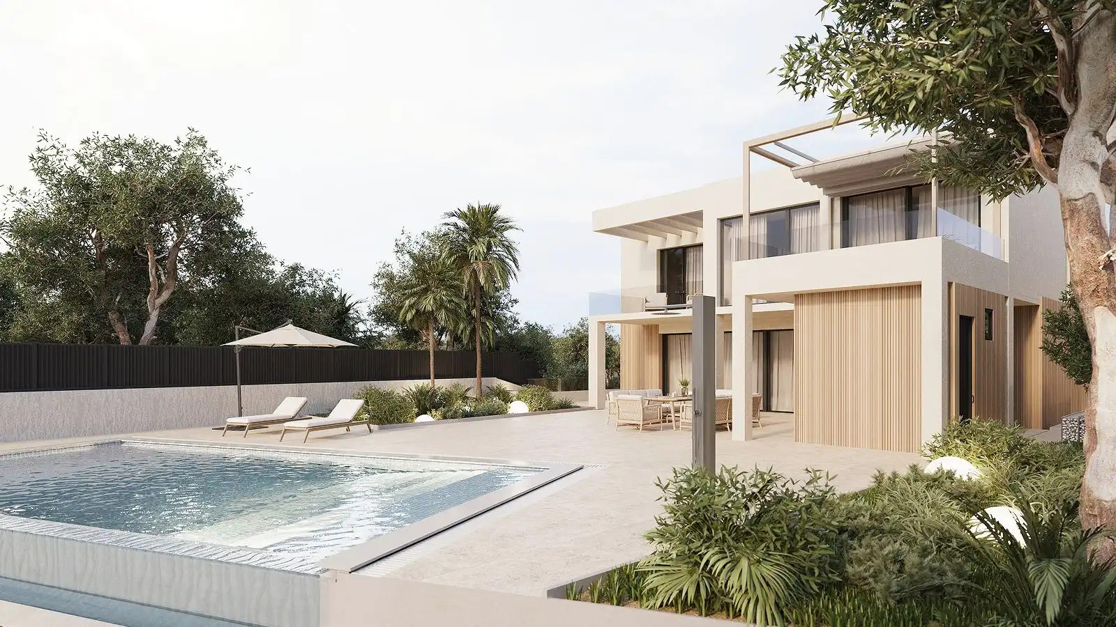 Vista exterior de Casa o xalet en venda en Calpe / Calp amb Aire condicionat, Calefacció i Jardí privat