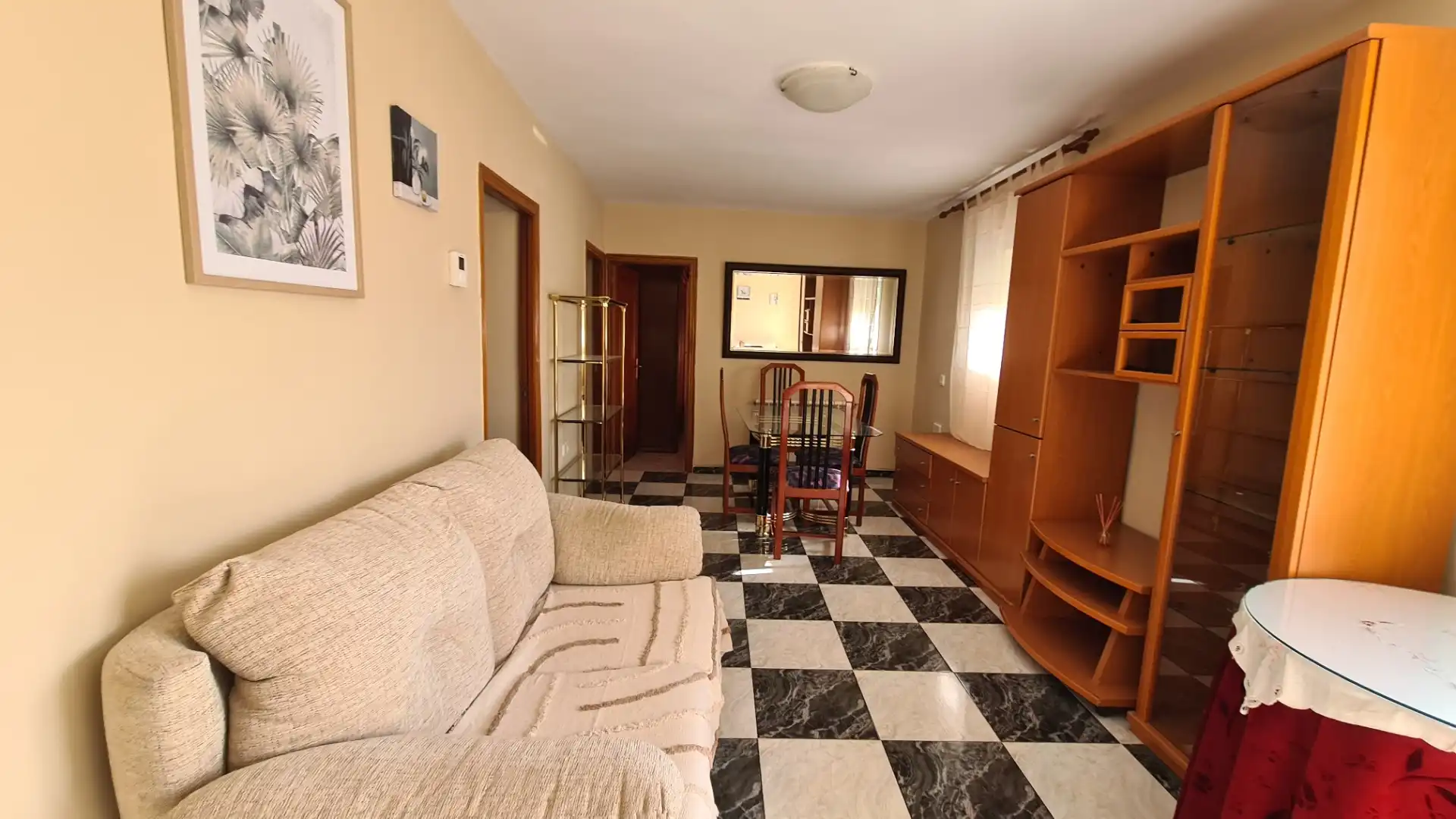 Living room of Flat for rent in Zamora Capital   with Heating, Furnished and Oven