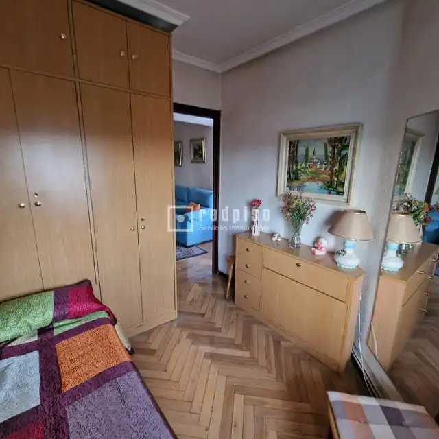 Bedroom of Flat for sale in Madrid  with Heating and Parquet flooring