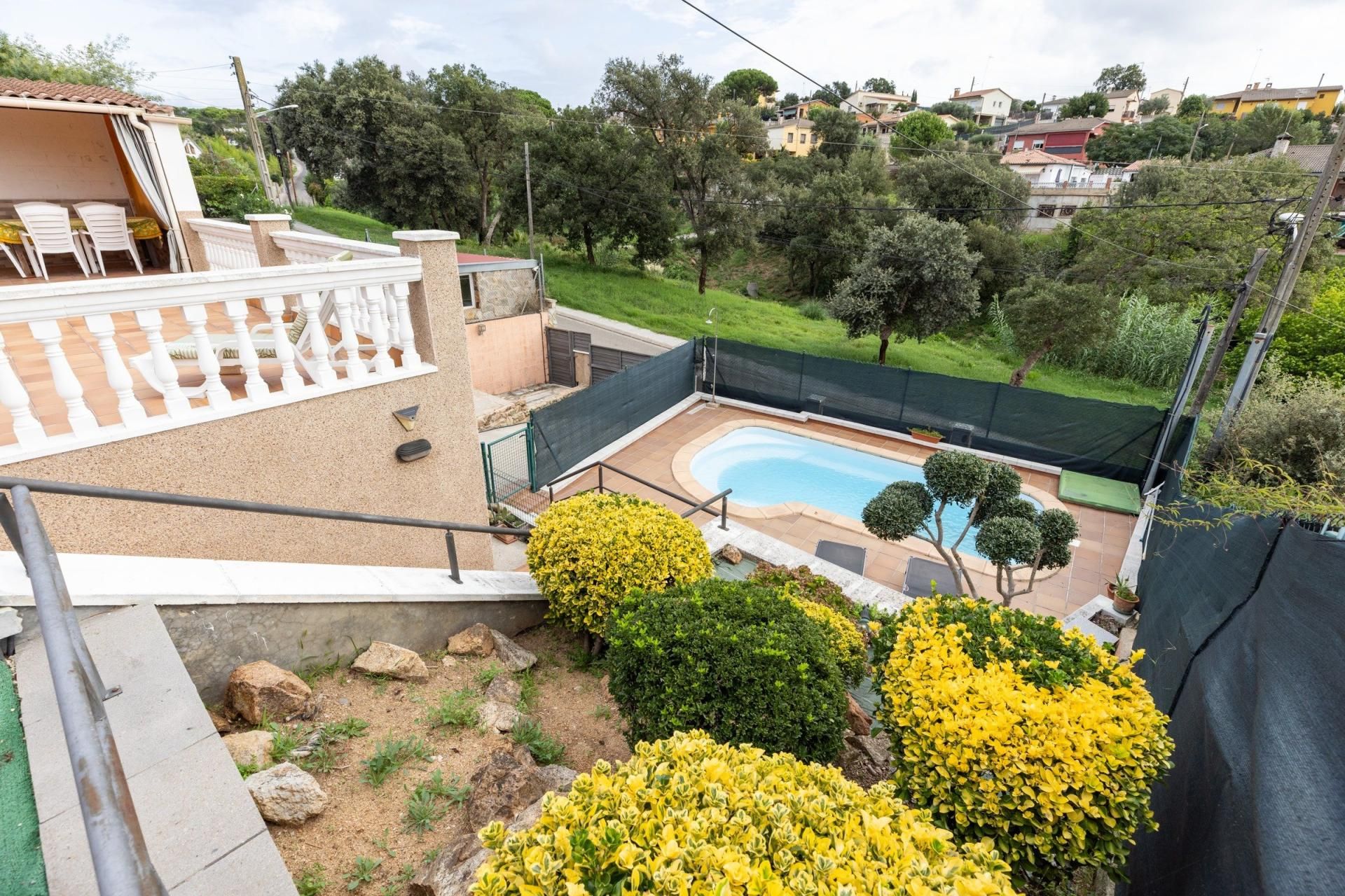 Piscina de Casa o xalet en venda en Fogars de la Selva amb Aire condicionat, Terrassa i Piscina