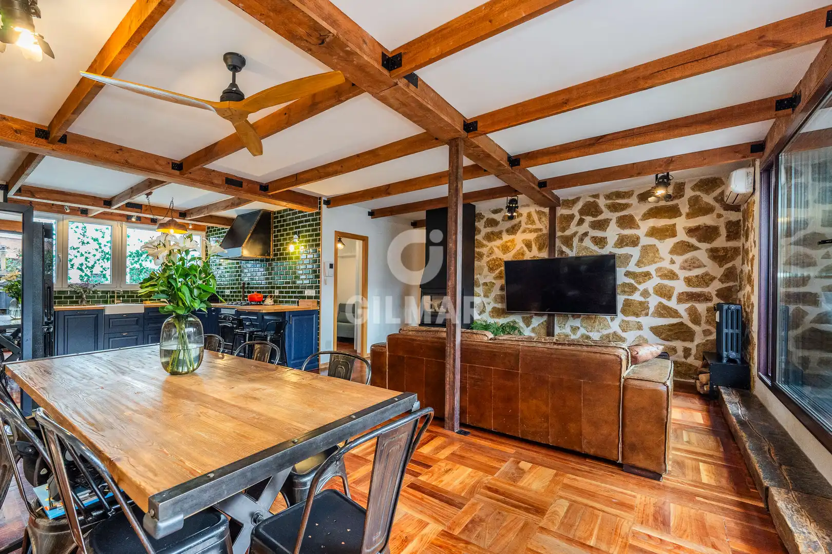 Cocina de Ático en venta en Madrid con Calefacción, Piscina y Balcón
