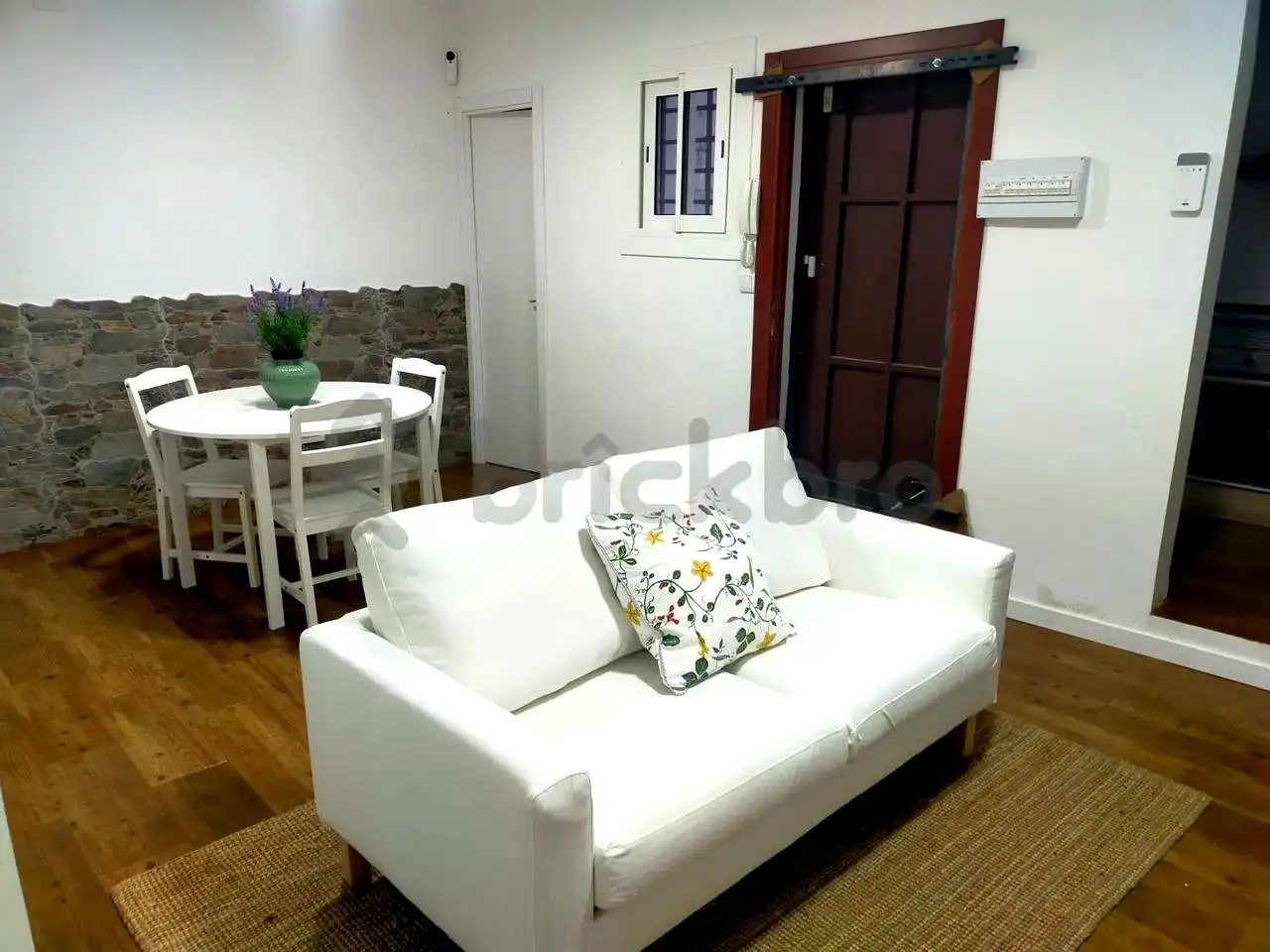 Sala d'estar de Planta baixa en venda en Badalona amb Traster