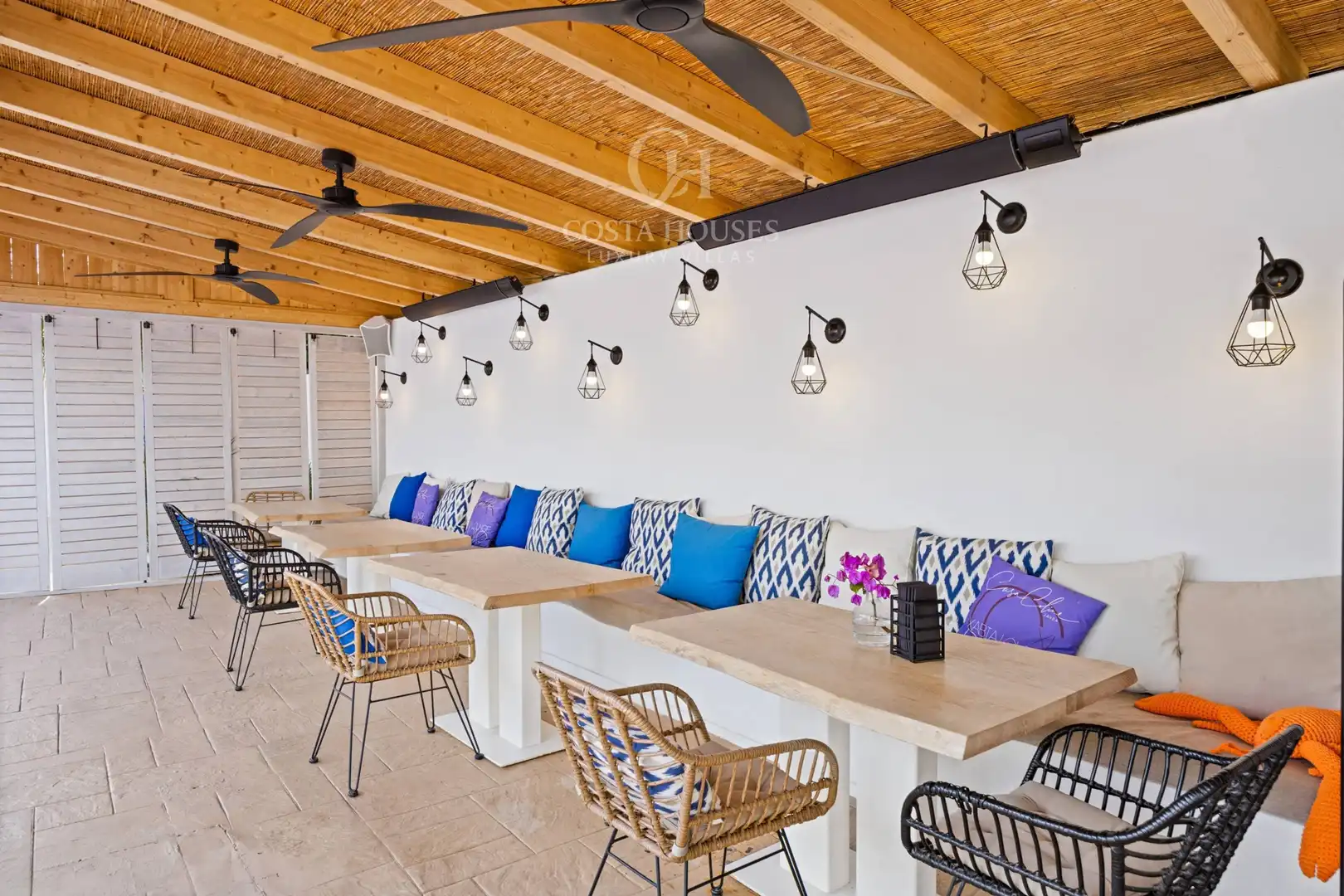 Terrace of Houses for sale in Jávea / Xàbia  with Air Conditioner, Heating and Private garden